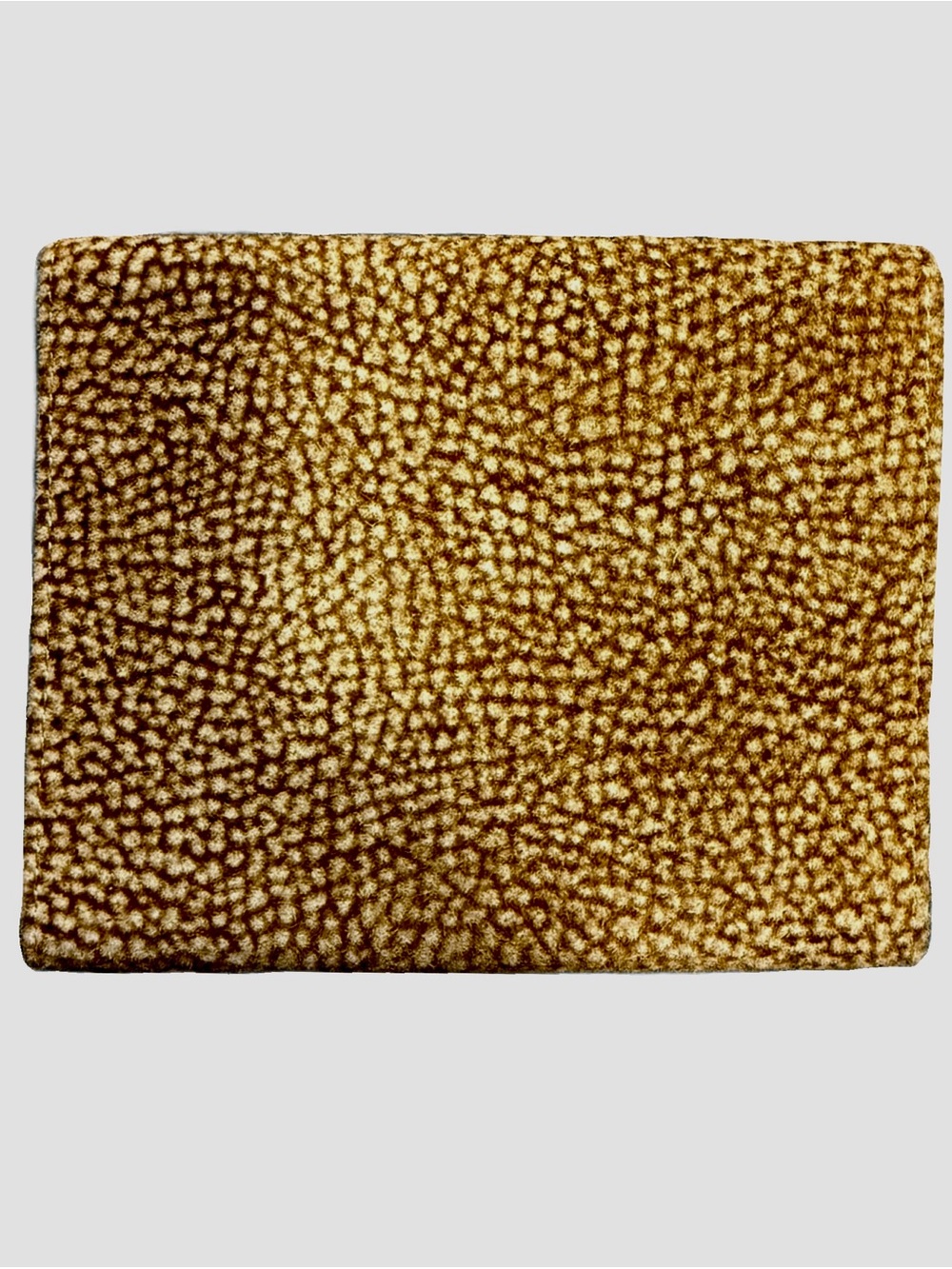 Borbonese by Redwall Suede Quail Partridge Eye Wallet Made in Italy - Picture 2 of 8